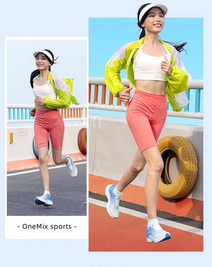 „Onemix Wind Wings“ kvėpuojantys greitojo bėgimo bateliai vyrams, maratono sportiniai kasdieniai bateliai moterims, lengvi vyriški lauko šokdynės
