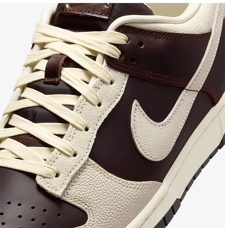 Nike Authentic Dunk Low — Sapatilhas clássicas respiráveis em pele durável para homem IH7333-200