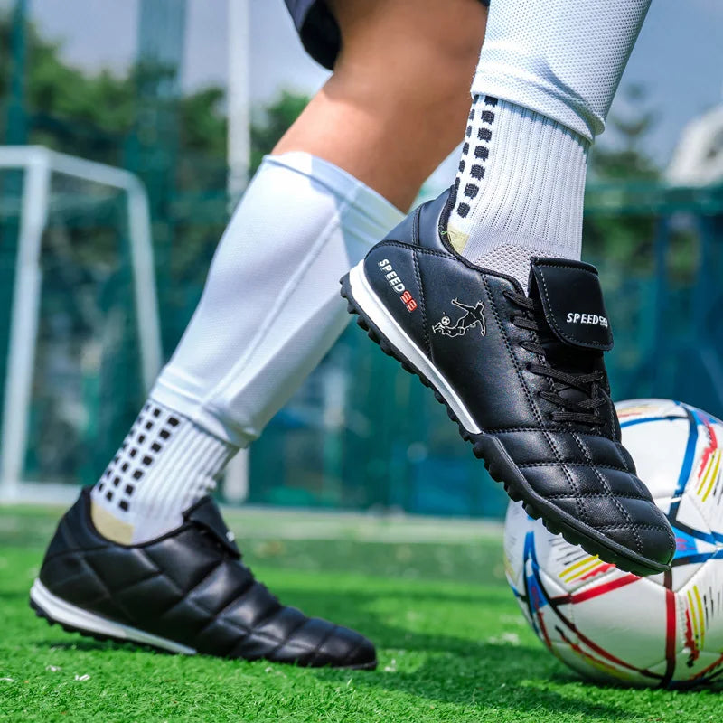 New Men Professional Football Boots Unisex Hot Sale Cleats Soccer Shoes Futsal Women Ultralight High-quality TF/FG Sneakers