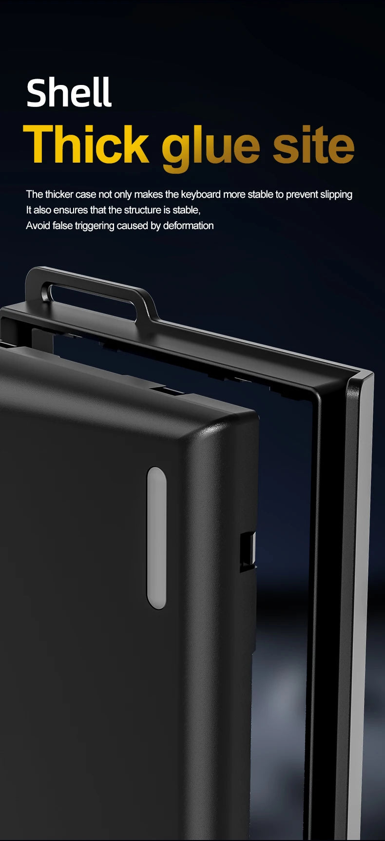 ATTACK SHARK X68 HE Rapid Trigger 8KHz Magnetic Keyboard, 0.01mm RT Accuracy, 60% Layout, RGB, Support RT/Snap Tap/DKS/MT/TGL