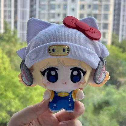 Boneca de peluche Juno Overwatch de 10cm, decoração cartoon OW Juno, brinquedo de peluche para mochila, fãs, coleção e presente de aniversário