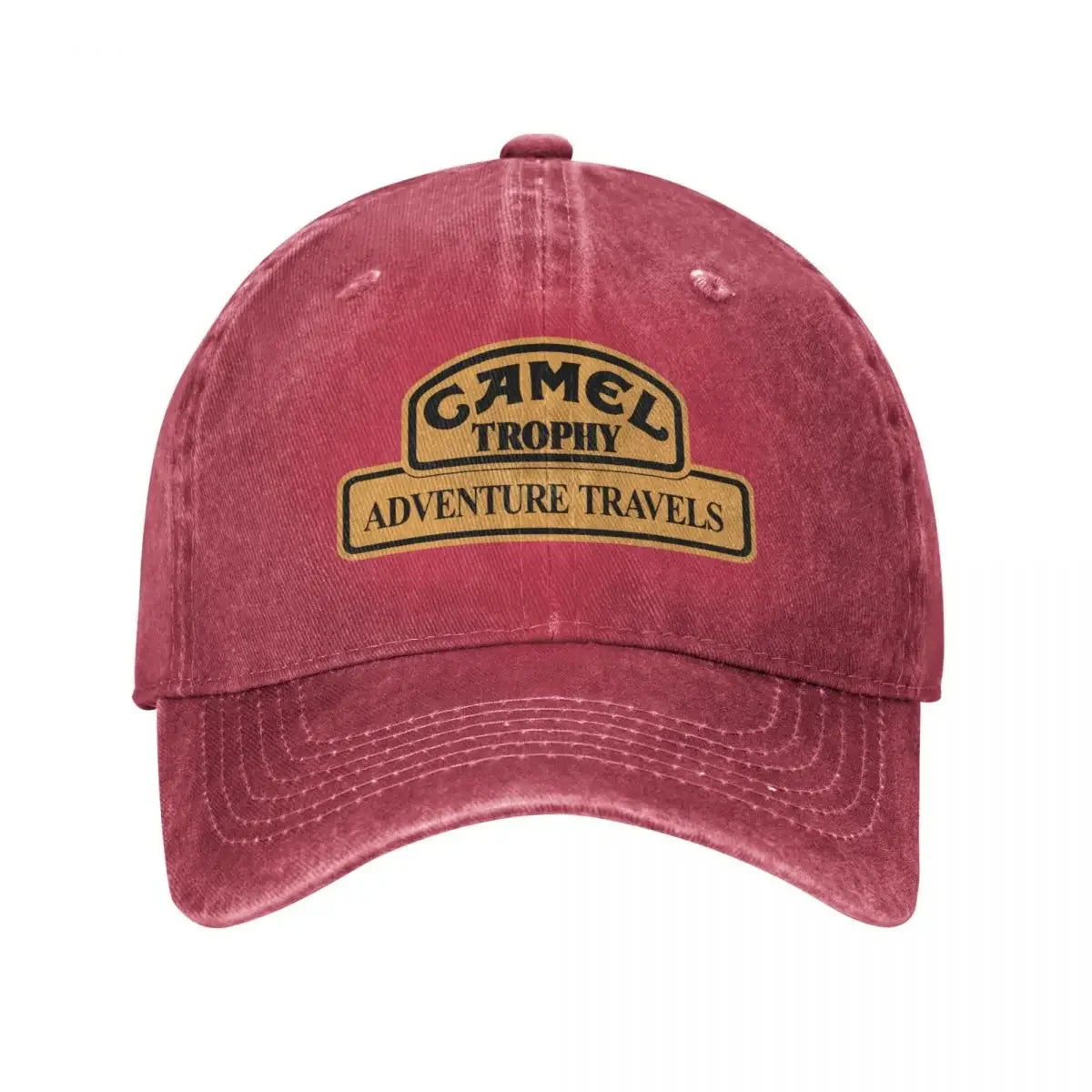 Retro Camel Trophy Racing Baseball Cap Men Women Distressed Denim Snapback Hat Outdoor Summer Unstructured Soft Caps Hat