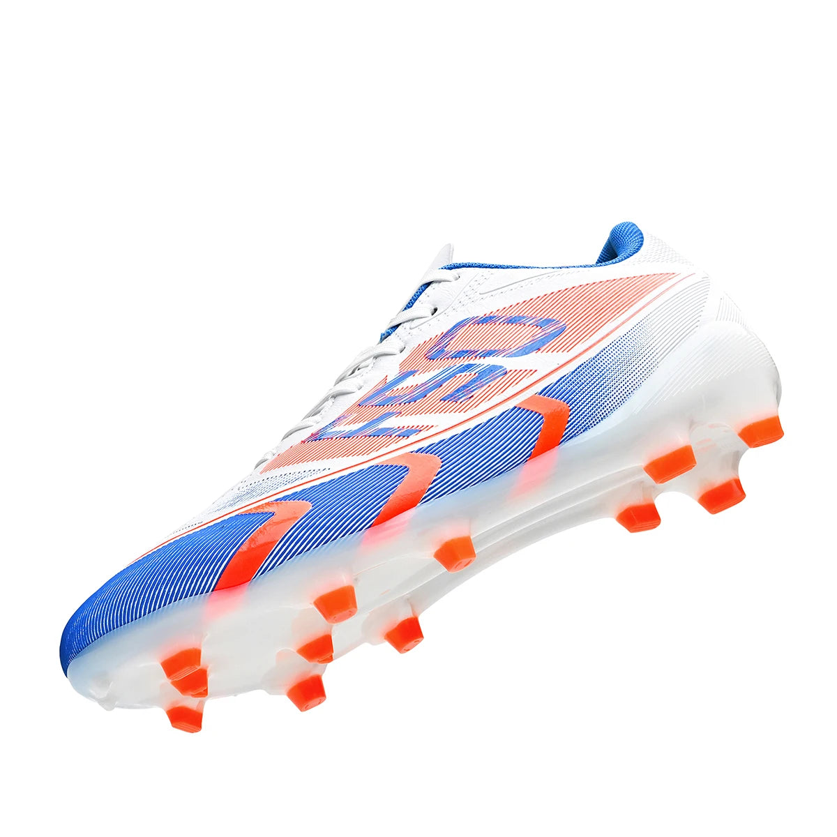 Chaussures de football pour hommes, crampons AG FG pour terrains durs, amortissement des chocs, confort, résistance à l'usure, idéales pour les matchs sur gazon naturel.