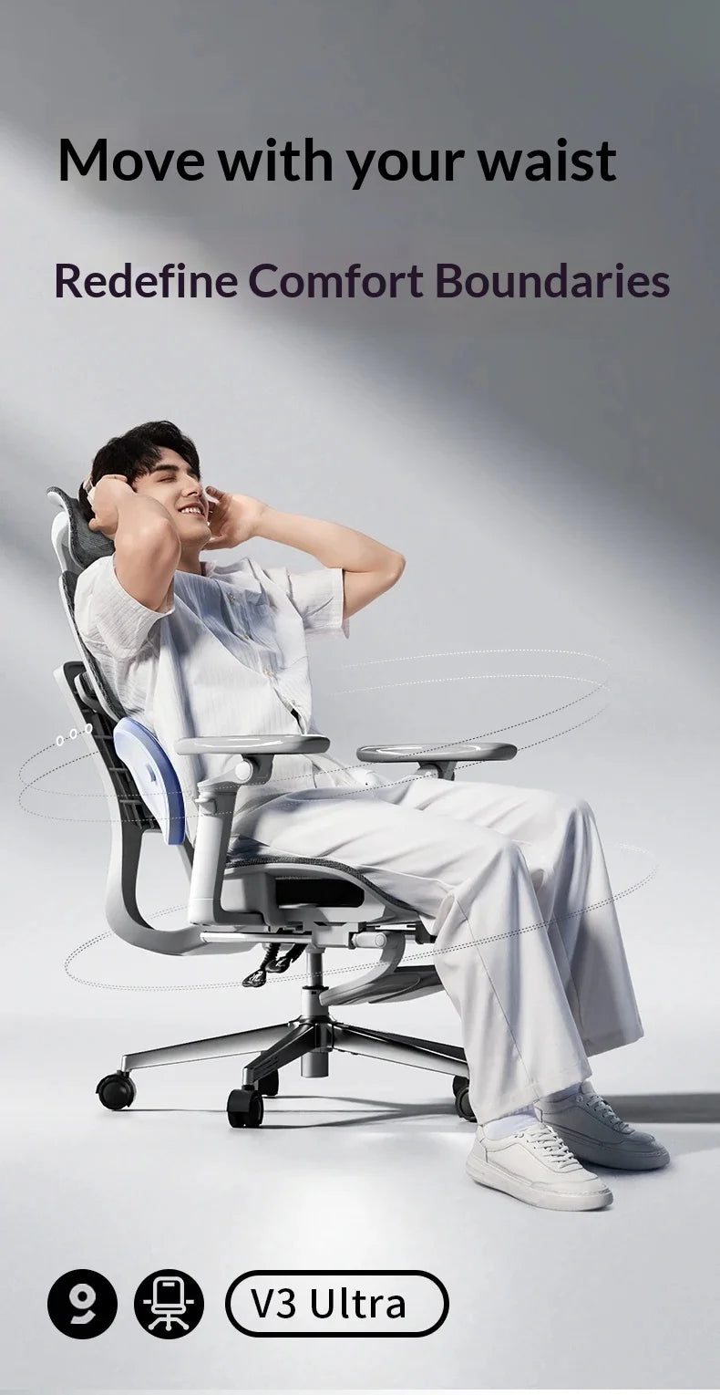 Cadeira de escritório em malha ergonómica, executiva, para computador e gaming, mobiliário moderno, giratória, com rodas e ajustável, Silla Gaming, cadeira ergonómica