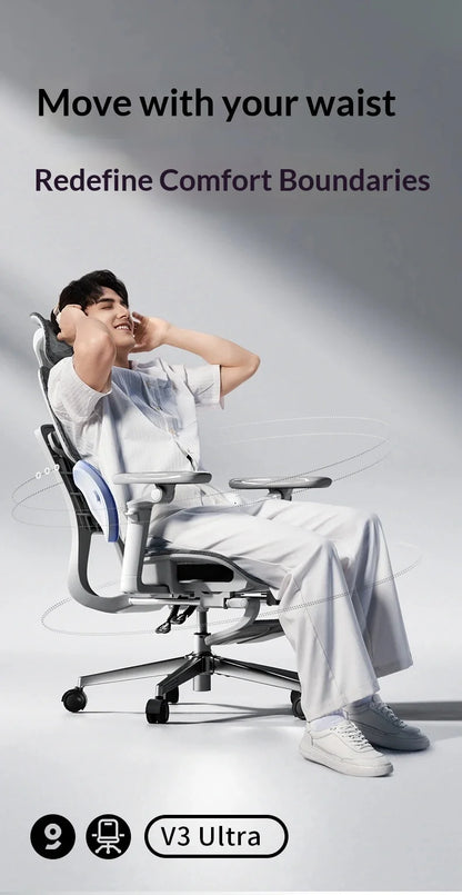 Cadeira de escritório em malha ergonómica, executiva, para computador e gaming, mobiliário moderno, giratória, com rodas e ajustável, Silla Gaming, cadeira ergonómica