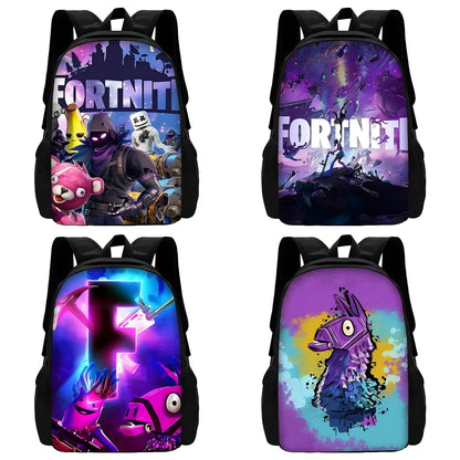 New Hot Game FortniteS Kids Backpacks Boys and Girls Student Birthday Gift Child School Bags Unisex Camping Durable Rucksack