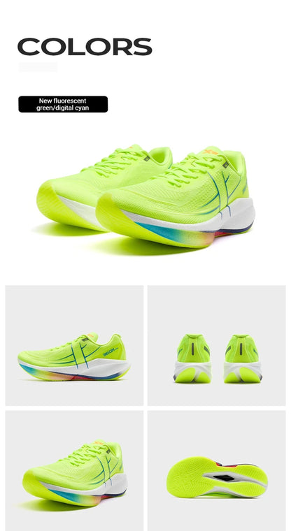 Xtep 360X 2.0 Professional Marathon Running Shoes Men's Racing Carbon Plate Shock Absorbent Sports Training Shoes 975219110035
