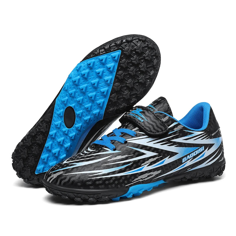 Nouvelles chaussures de football pour enfants, crampons antidérapants pour terrain de football, chaussures de football pour enfants, bottes de football d'intérieur, baskets professionnelles rapides, pointures 28-39.