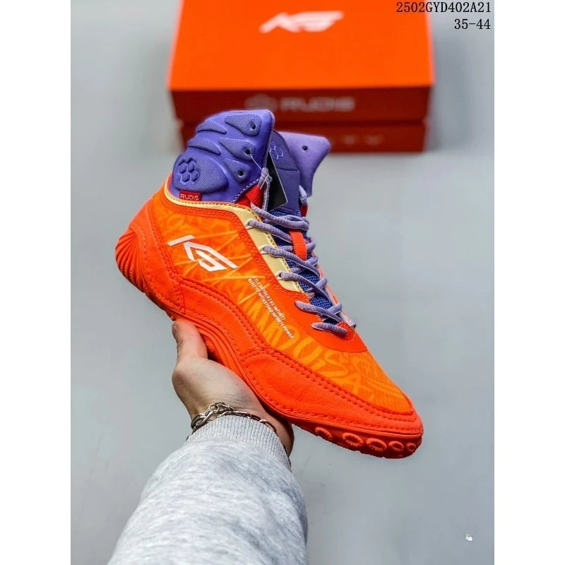 2026 Original Brand Sport Gym Training Shoe Top Quality Unisex Boxing Fighting Boots Comfortable Anti Slip Wrestling Shoe