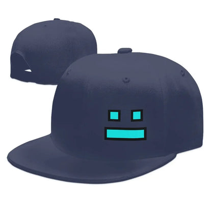 Video Game Geometry Dash Baseball Caps Snapback Men Women Hats AdjustableCap Hip Hop Baseball Hat Casquette