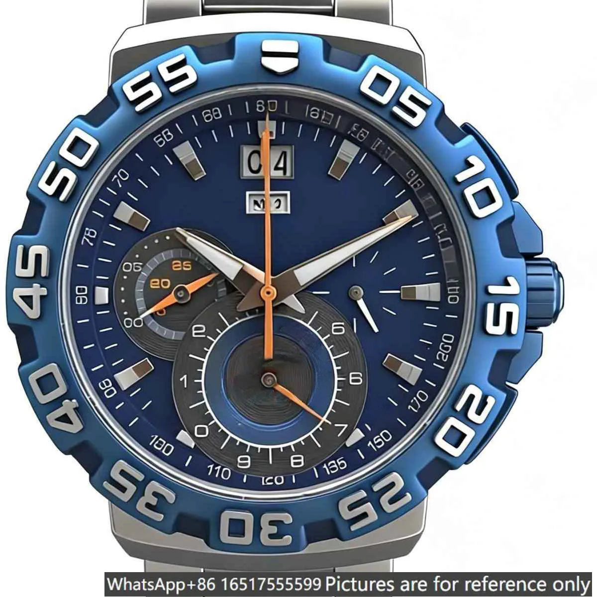 43mm Men Luxury Watch in 904L Steel Quartz Movement Exquisite Heritage and Artisanal Excellence-t