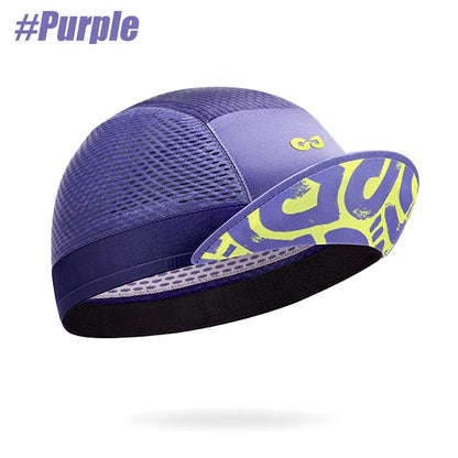 GOMOREON 1Pcs Funny Cycling Cap - Polyester Cycling Hat-Under Helmet - Cycling Helmet Liner Breathable&Sweat Uptake