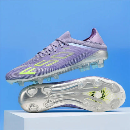 Nouvelles chaussures de football pour hommes, chaussures de futsal d'intérieur antidérapantes, crampons de match de haute qualité, chaussures de football, baskets, chaussures montantes pour terrain gazonné et extérieur