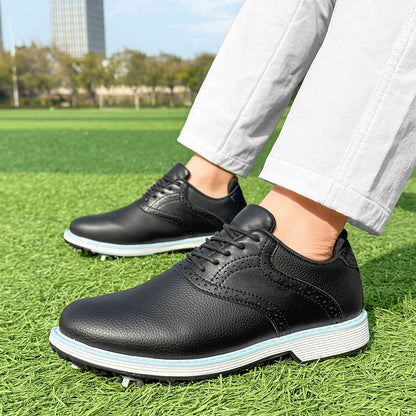 Ladies' Professional Golf Shoes, Fashionable Casual Walking Shoes, Outdoor Fitness Non Slip Comfortable Golf Sports Shoes