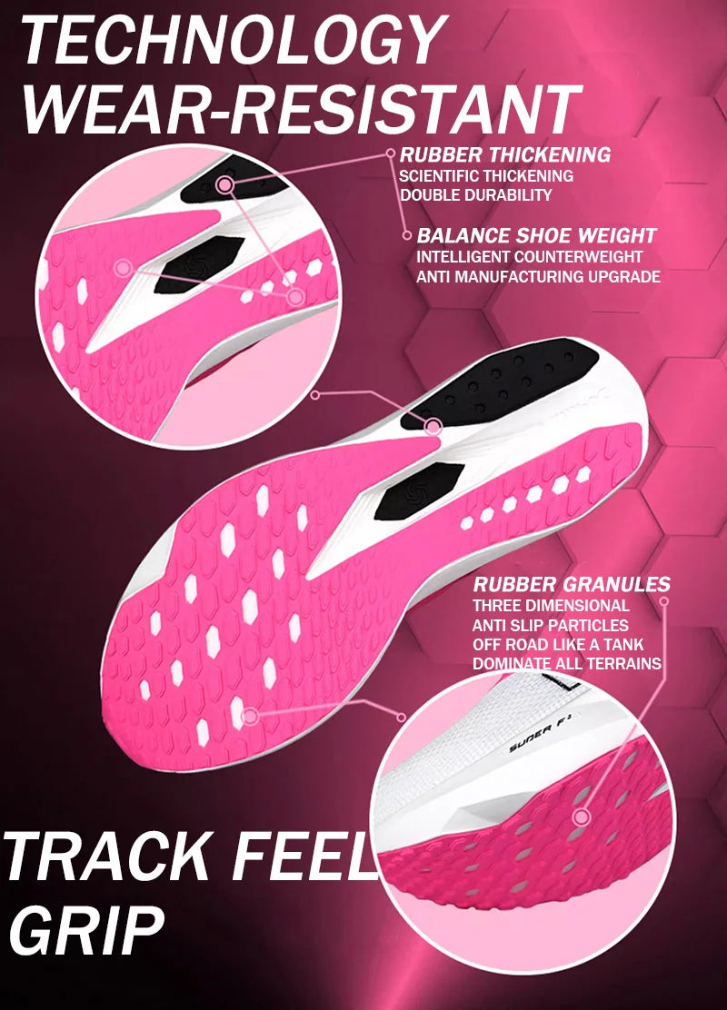 TaoBo Brand DOWIN Pro Running Shoes Carbon Plate Racing Marathon Stable Rebound Wear-resistant Male Sneakers