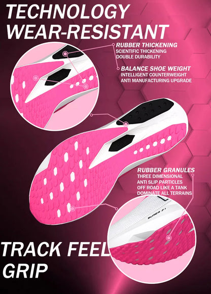 TaoBo Brand DOWIN Pro Running Shoes Carbon Plate Racing Marathon Stable Rebound Wear-resistant Male Sneakers