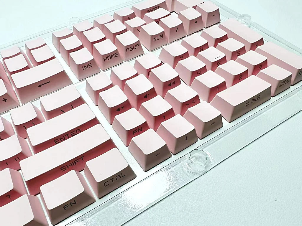 Set di keycap retroilluminati con incisione laterale da 131 tasti per tastiera meccanica con switch Cherry MX, profilo OEM, ABS, keycap personalizzati DIY