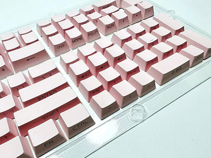 Set di keycap retroilluminati con incisione laterale da 131 tasti per tastiera meccanica con switch Cherry MX, profilo OEM, ABS, keycap personalizzati DIY