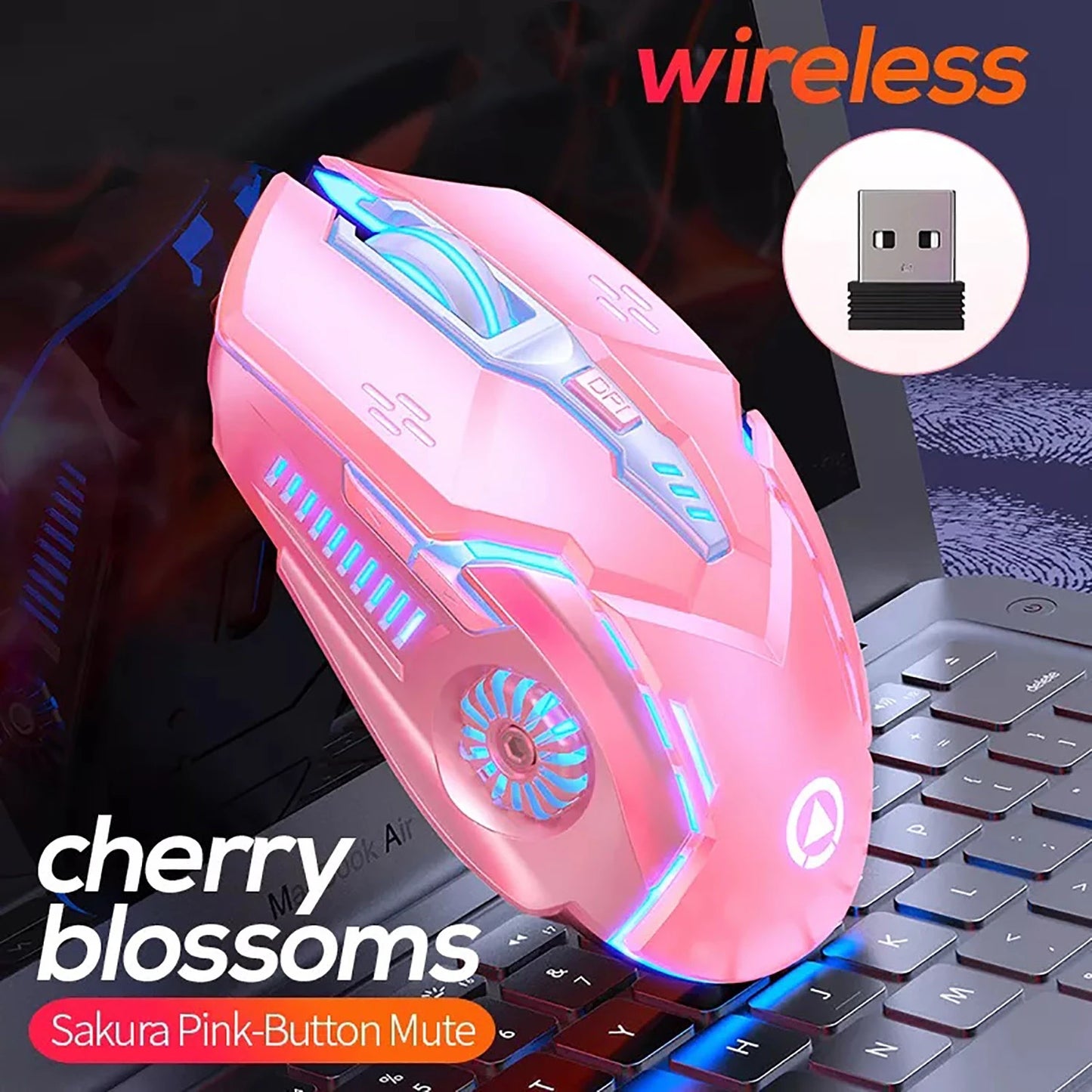 G5 Wired Gaming Mouse with RGB Backlight, High Sensitivity 6-Button Programmable Gaming Mouse for PC, Laptop & Computer