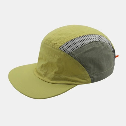 Retro Japanese Style Hip-hop Hats 5 Panel Thin Flat Brimmed Baseball Cap Quick-drying Breathable Sunscreen Hat Unisex