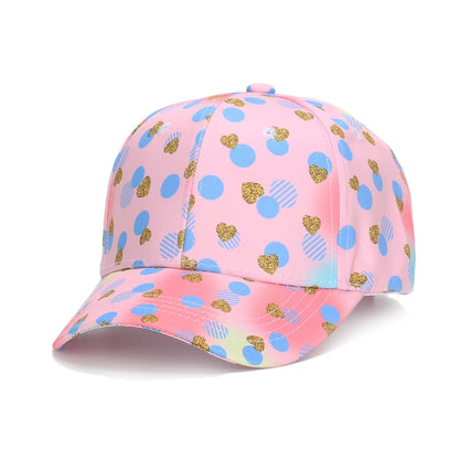 Hot Cartoon Print Child 54cm Head Circumference Baseball Caps for Boy Girl Under 10 Years Old Dazzling Lovely Snapback Hats BK31