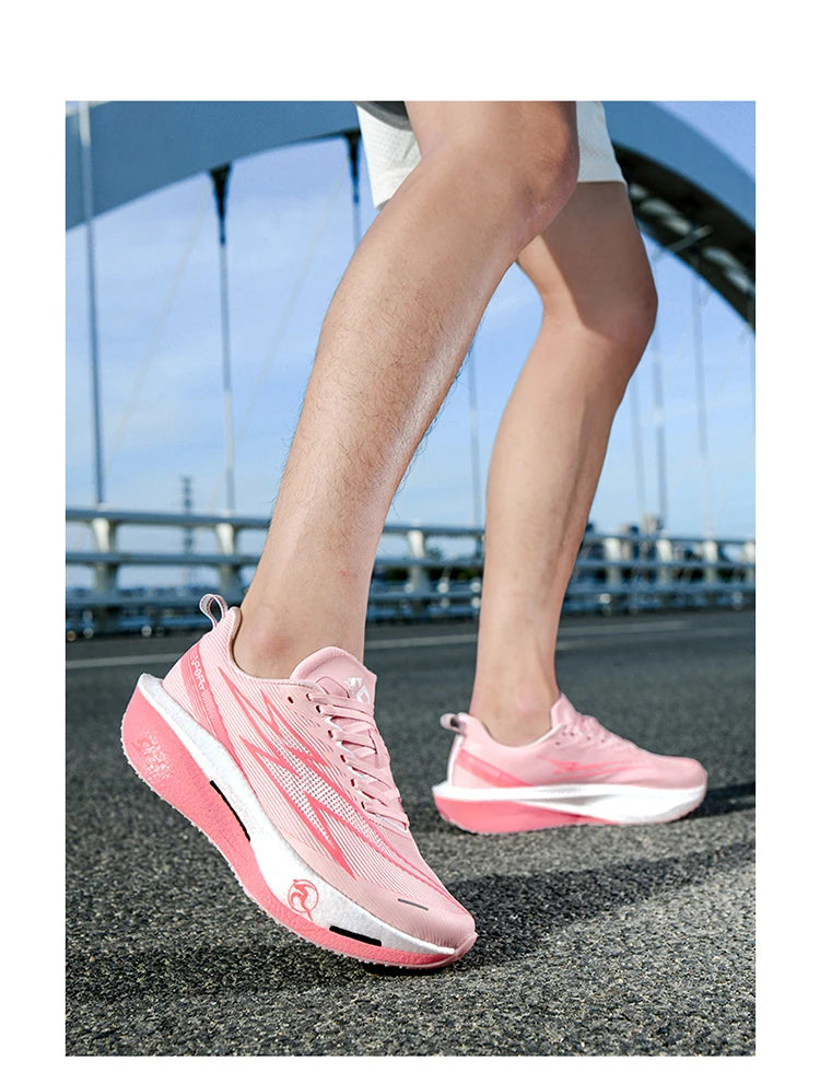 5.0 MIX Carbon Plate Laufschuhe für Damen und Herren – Marathonlauf, stabiler Rückprall, stoßdämpfend, Trainingssneaker
