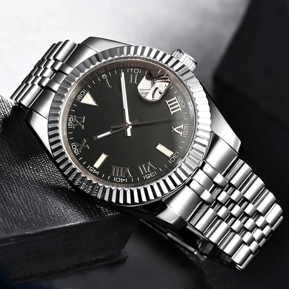 Tandorio For Wimbledon Style Dial 36mm/39mm Sapphire Glass 100m Waterproof Roman Numerals Men Watches  For Japan NH35A