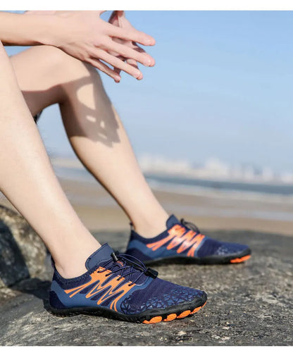 EOCENE pánske a dámske barefoot outdoorové športové aqua topánky, rýchloschnúce tenisky do vody na pláž, plávanie, fitness, brodenie, turistiku a cyklistiku