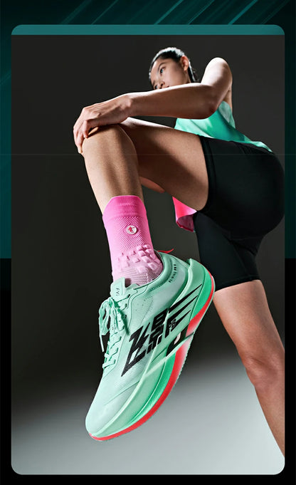 QIAODAN Feiying PB6.0 Pantofi sport de maraton pentru bărbați, model nou, cu talpă suspendată și placă integrală din carbon, adidași de alergare QDB023261299