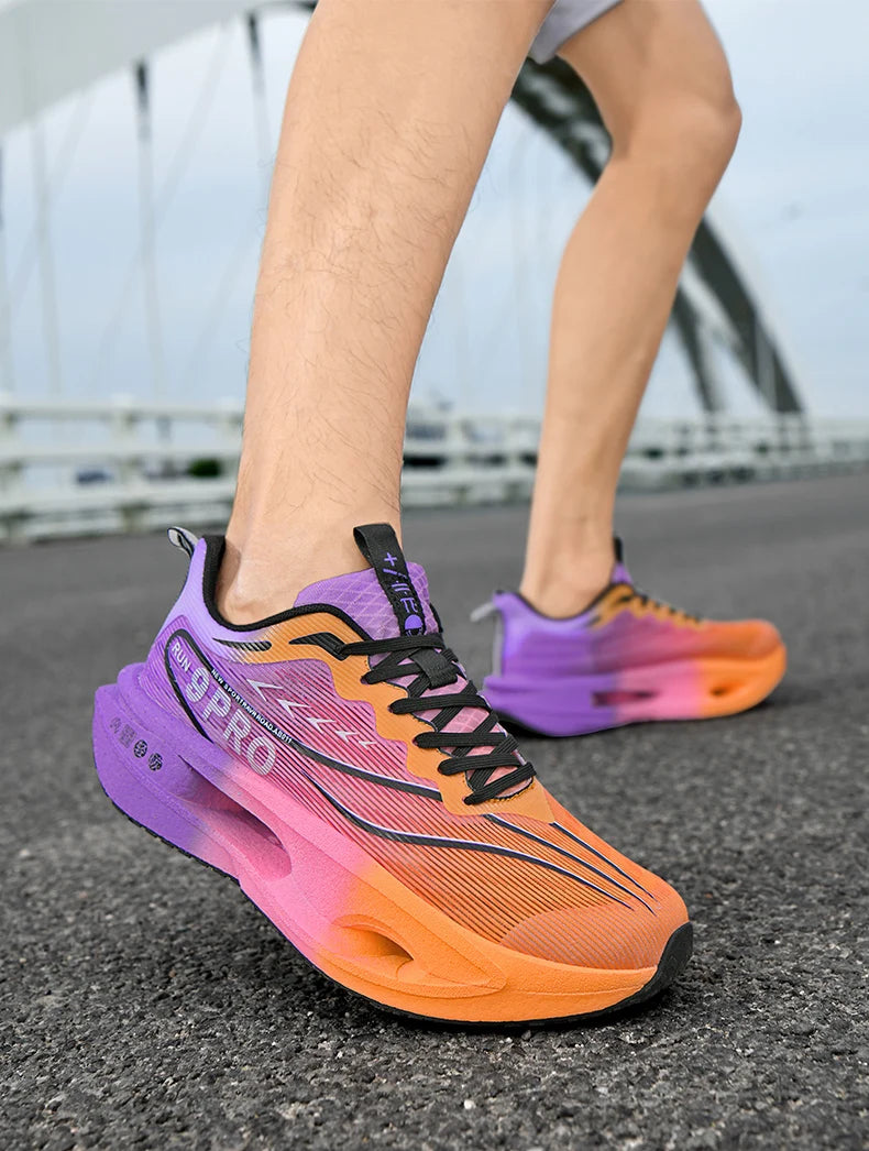 Scarpe da corsa da maratona traspiranti da uomo; scarpe da basket alla moda; scarpe da passeggio; scarpe casual da uomo; scarpe da ginnastica da donna leggere