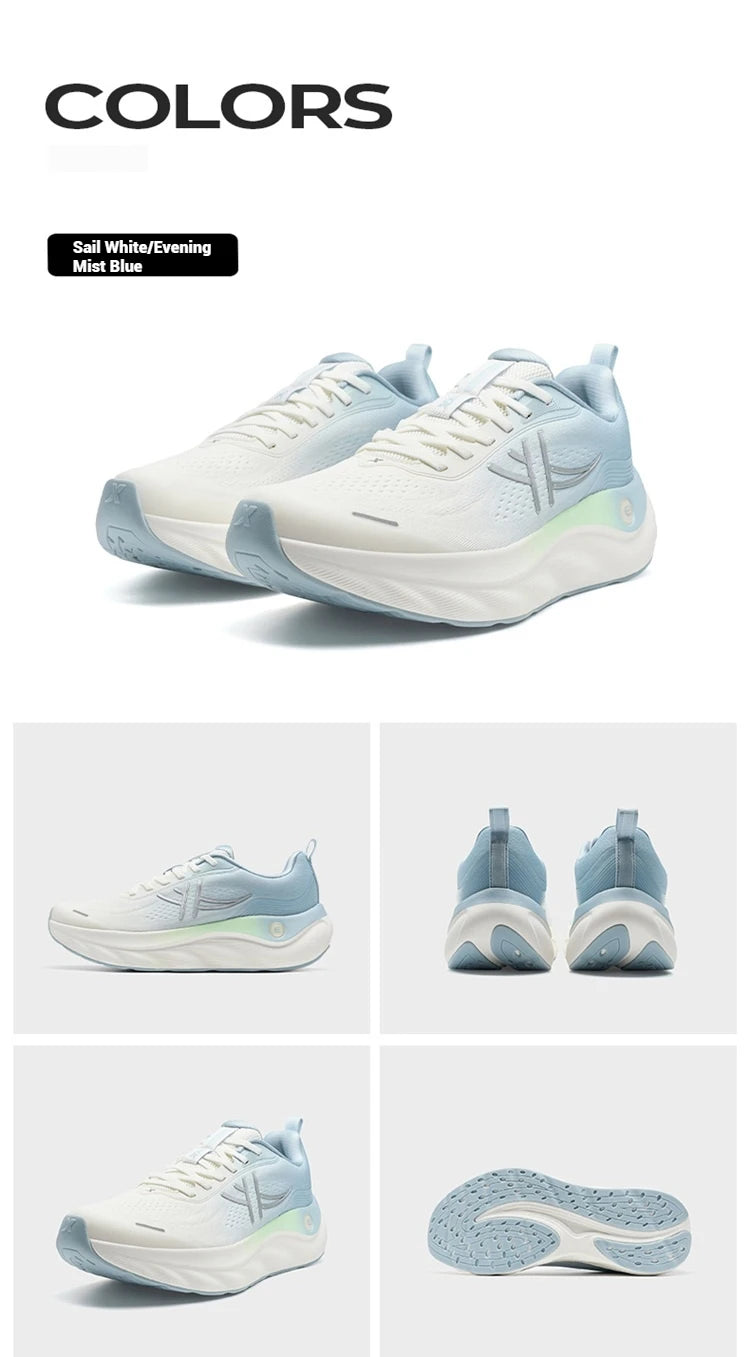 Xtep Cloud Wing 3.0 Men's Running Shoes 2025 Summer New Stability Shock Absorbing Wear Resistant Soft Sole Sneakers 875319110003