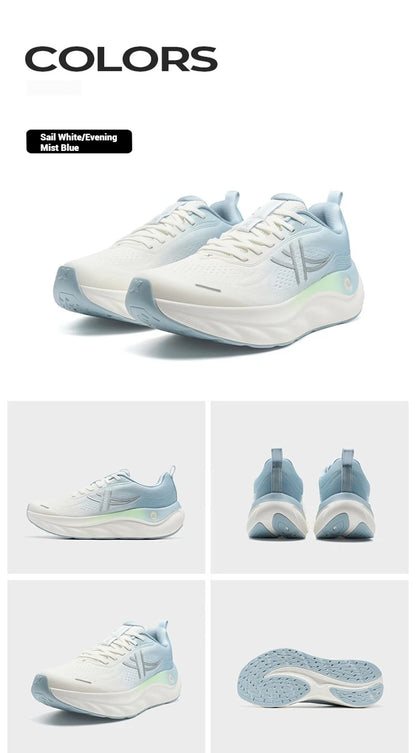 Xtep Cloud Wing 3.0 Men's Running Shoes 2025 Summer New Stability Shock Absorbing Wear Resistant Soft Sole Sneakers 875319110003