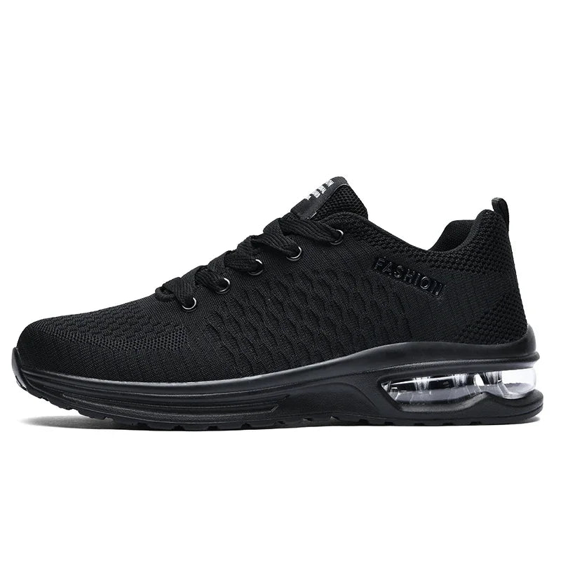 Mens Running Shoes Outdoor Sports Casual Mesh Tennis Shoes Lace-up Lightweight Gym Jogging Shoes for Men 2025 New Male Sneakers
