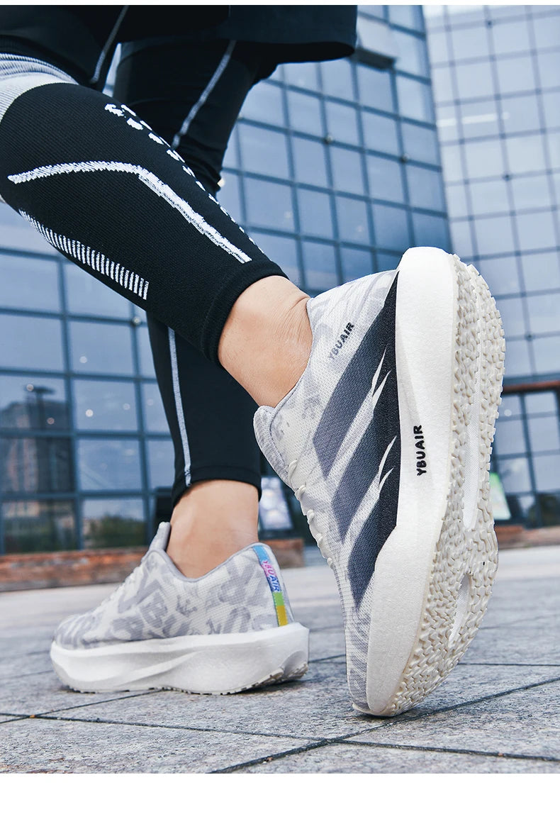 Men's Cushioning Running Shoes Lightweight Athletic Casual Sneakers Male Non-Slip Sports Shoes Outdoor Travel Walking Shoes2026