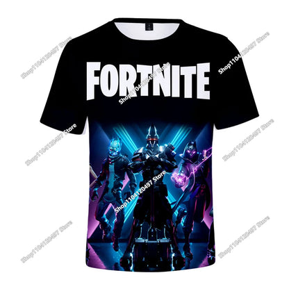 Halloween Peely 3D majica za dječake i djevojčice, božićna Fortnite majica, Battle Royale streetwear za djecu, Victory Game muška majica, odjeća