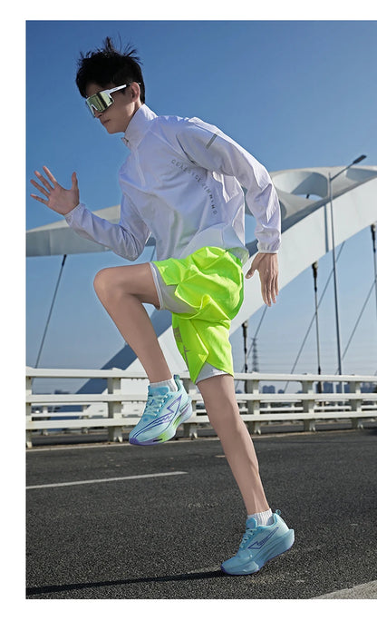 Sapatilhas de corrida com placa de carbono, especialidade maratona, para homem e mulher, desportivas, respiráveis, leves, confortáveis, atléticas e antiderrapantes