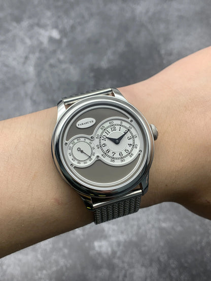FARASUTE New Casual Fully Automatic Mechanical Men Watch Luxury Sapphire Stainless Steel Wristwatch 5Bar Waterproof Reloj Hombre