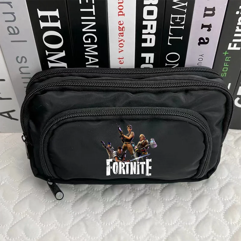 Estojo para Canetas Fortnite com Padrão Criativo do Jogo, Estojo Harajuku, Bolsa de Arrumação para Rapaz e Rapariga, Material de Regresso às Aulas, Presentes de Aniversário e Festa