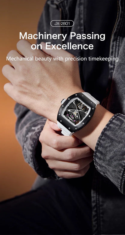 TAKE THE CHANCE Model 5 Automatic Movement RMI White Label High-end wristwatch Collector Gift for Watch Lover Gift