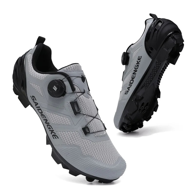 Nouvelles chaussures de cyclisme unisexes, professionnelles, légères, luxueuses, originales, pour route, VTT, course, vélo de mode, vélo de ville, sports de rue
