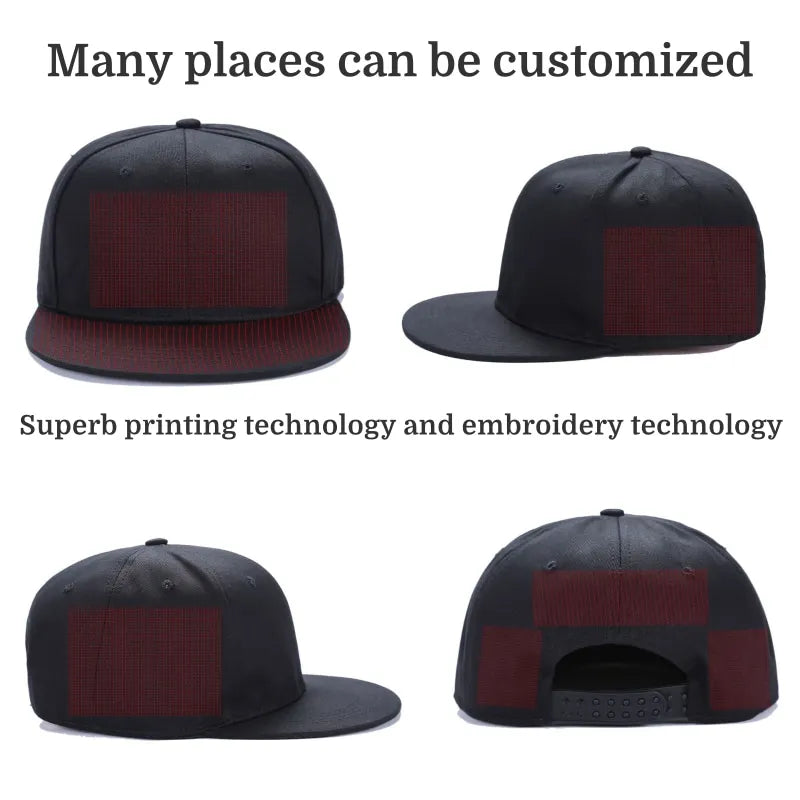 Personalized Logo Design Baseball Caps Custom Logo Sorority Cap Embroidery Monogram Color Block Baseball Caps Hip Hop Hats
