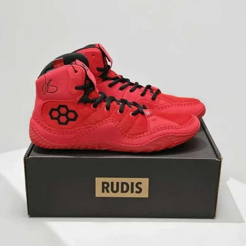 2026 New Wrestling Boots Couples Designer Boxing Shoes For Men Women Breathable Fighting Shoe Big Boy Gym Training Shoe