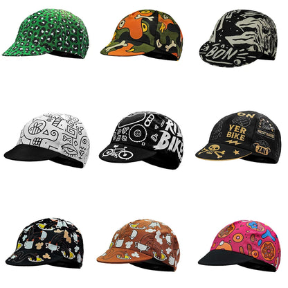 Cycling Cap Breathable Helmet Liner Cap Summer Sun Protection Outdoor Sports Hat Unisex