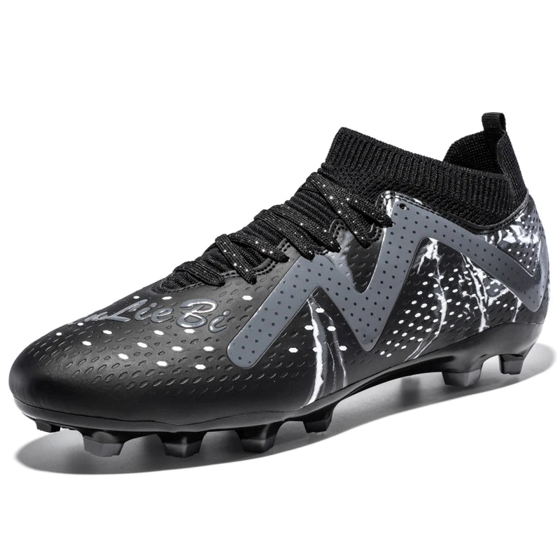 Bottes de Football professionnelles pour hommes, crampons de Football, entraînement de Sport en plein air, respirants pour étudiants, ultralégers, unisexe, livraison directe