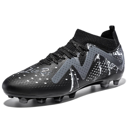 Bottes de Football professionnelles pour hommes, crampons de Football, entraînement de Sport en plein air, respirants pour étudiants, ultralégers, unisexe, livraison directe