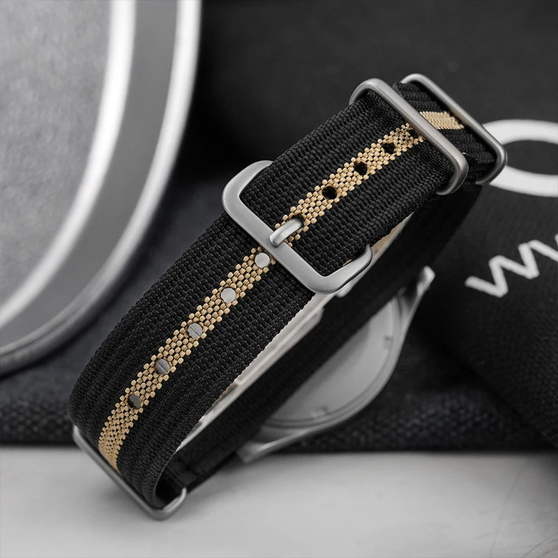 Militado ML07 Military Watch VH31 Quartz Movement Sapphire Crystal Luminous AR Coating Vintage Watches 100m Waterproof