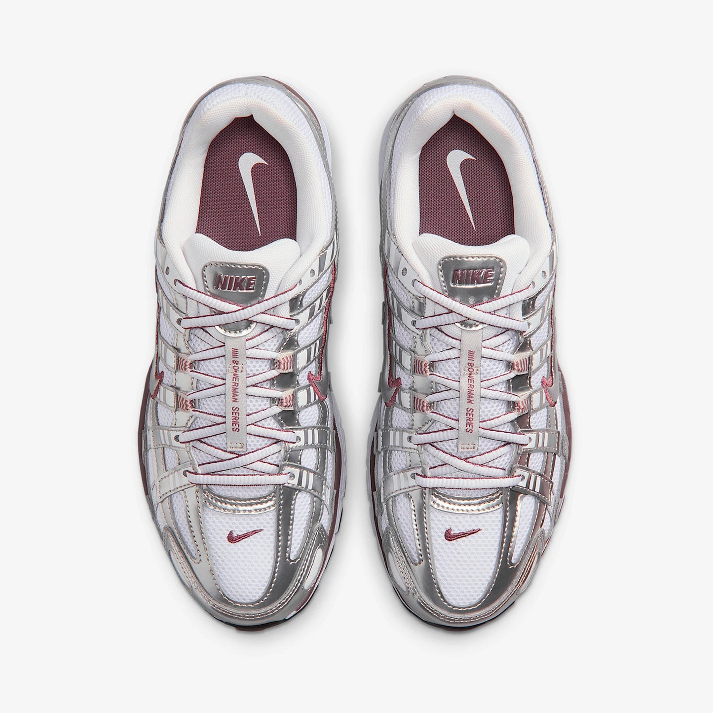 Nike Authentic P-6000 Zapatillas casuales bajas para mujer con cordones, resistentes al desgaste, para uso diario BV1021-110