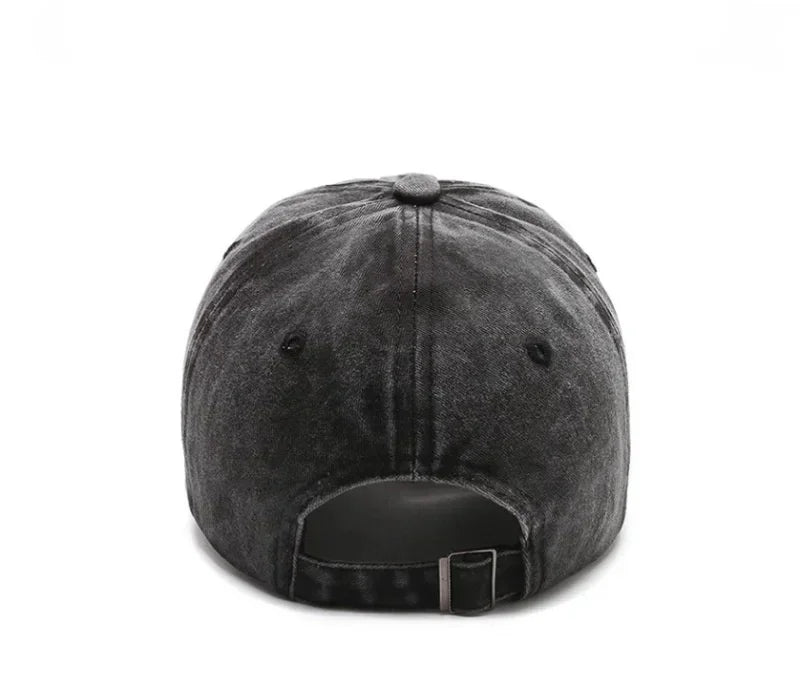 Gorra de béisbol para adulto Fortnite A-Z Letter, para hombre y mujer, ajustable, de denim lavado, estilo retro hip hop, sombrero para el sol, accesorio para deportes al aire libre, regalo