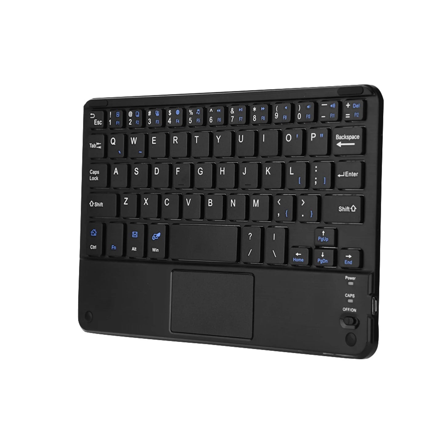 Tastiera Bluetooth wireless mini UltraSlim professionale con touchpad, compatta, ergonomica e reattiva, per PC Windows e tablet Android