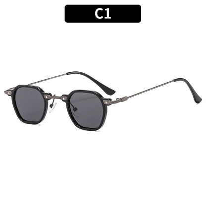 2025 Small Square Sunglasses Riding Driving Sun Glasses Women Men Brand Designer Metal Frame Eyewear Shades Oculos De Sol UV400
